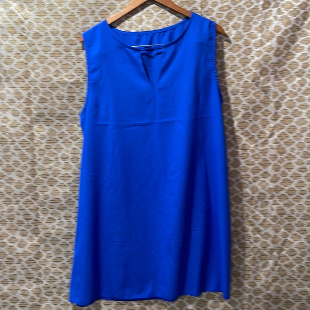 3 for $25 Cute Flowy Flirty Blue Dress XXL